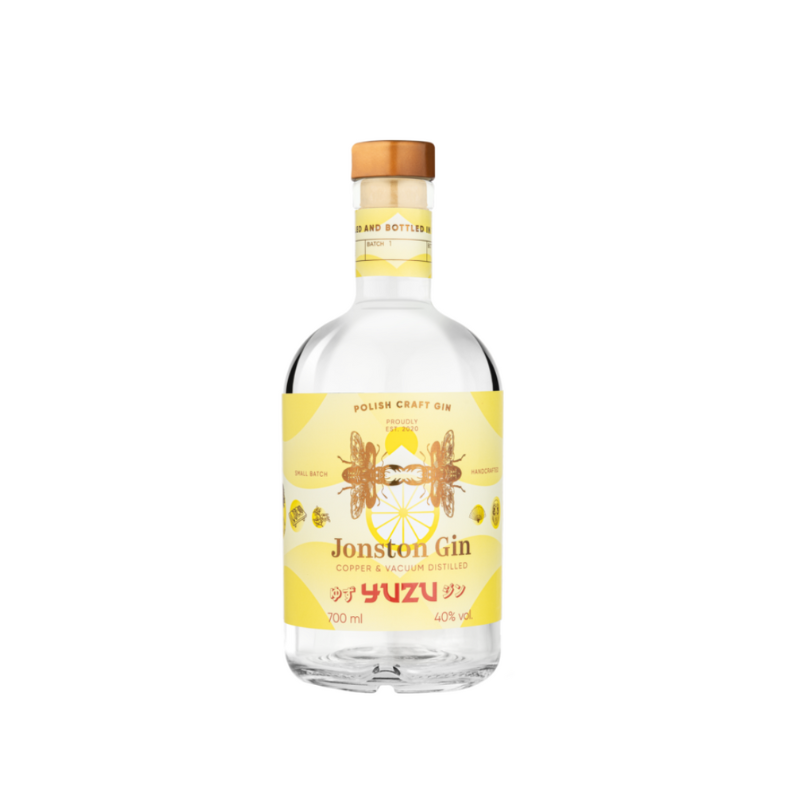 Yuzu Gin 40% 0,7 L – nowoczesny gin o cytrusowym aromacie japońskiego owocu yuzu, lekko pikantny, świeży i orzeźwiający.