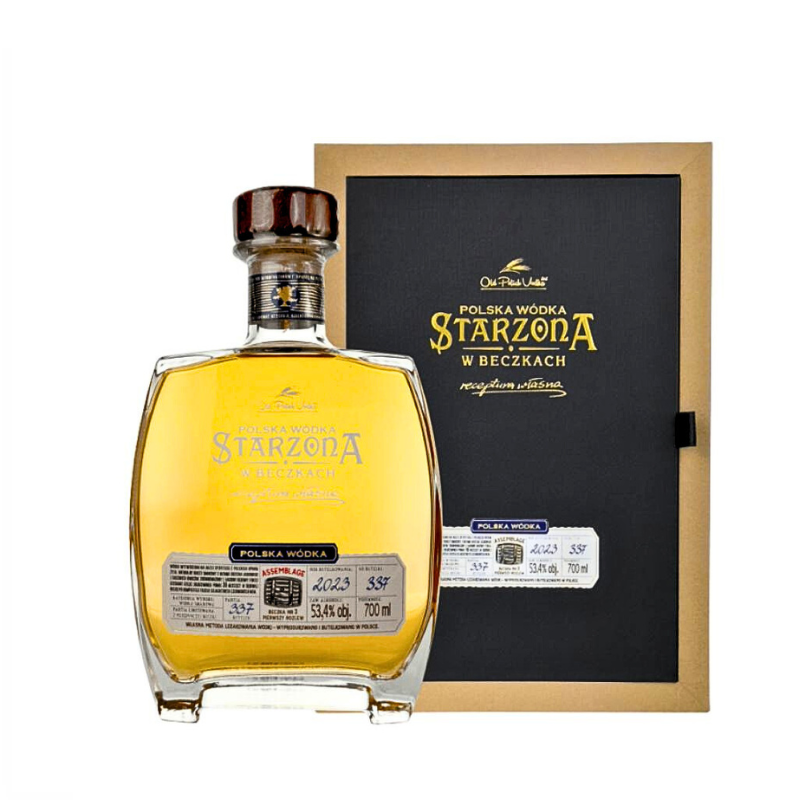 wódka assemblage 3yo starzona w beczce 700 ml