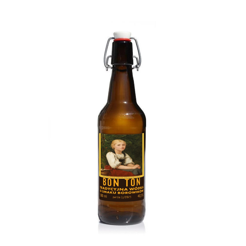 Wódka Bon Ton borowiki 0,5L polska wódka smakowa premium