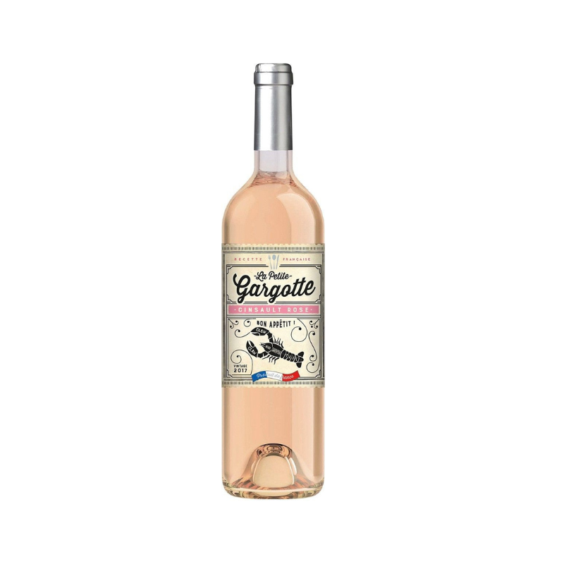 La Petite Gargotte Cinsault Rose różowe wino Francja 750 ml