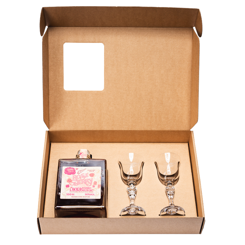 Likier różano malinowy RoseBerry J. Urbanowicz 30% rzemieślniczy