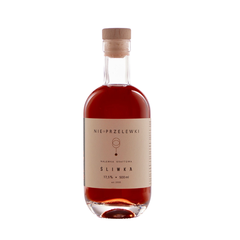Nie Przelewki nalewka śliwka 500 ml 17,5 procent