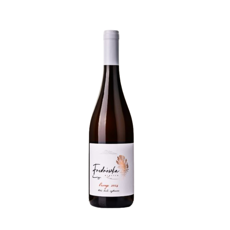 Fredrówka Orange 2024 wino pomarańczowe wytrawne Polska