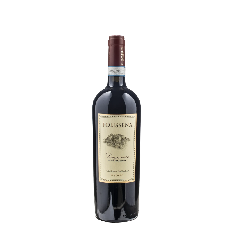 Sangiovese Vigna Polissena 2019 wino czerwone Toskania 750 ml
