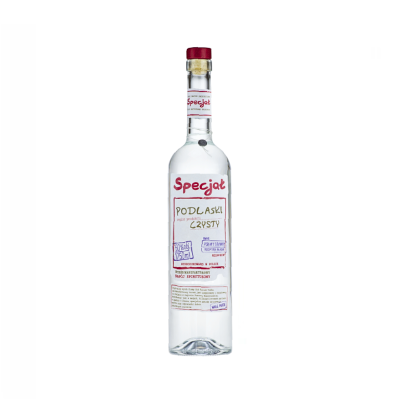 wódka specjał podlaski czysty 50% 500 ml