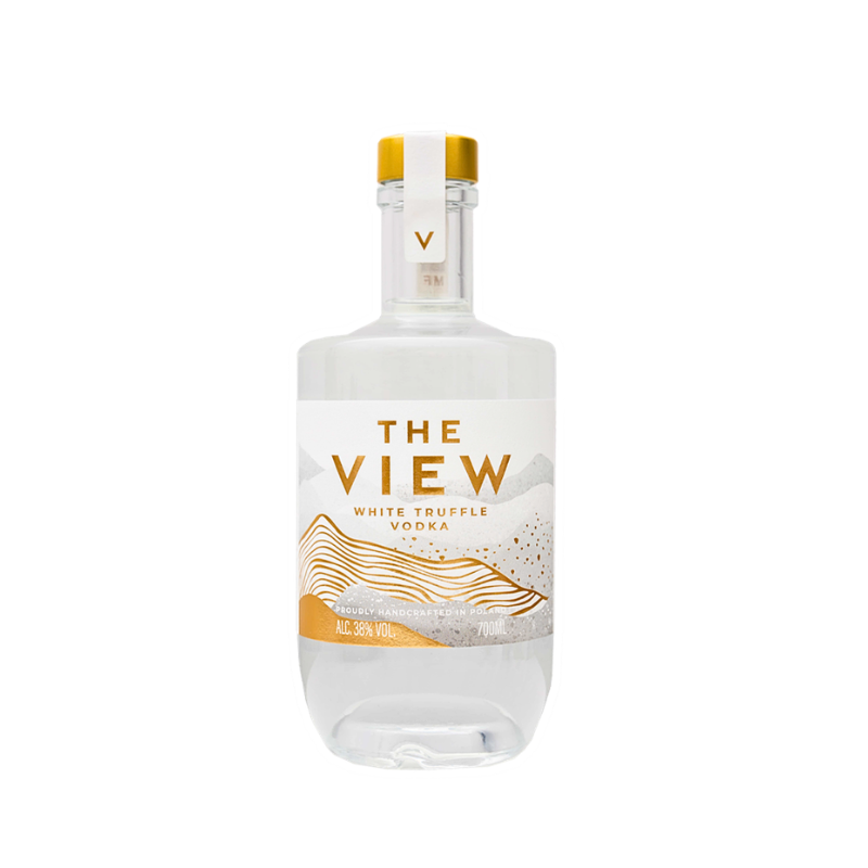 Wódka THE VIEW White Truffle 38% 0,7L luksusowa wódka z białą truflą
