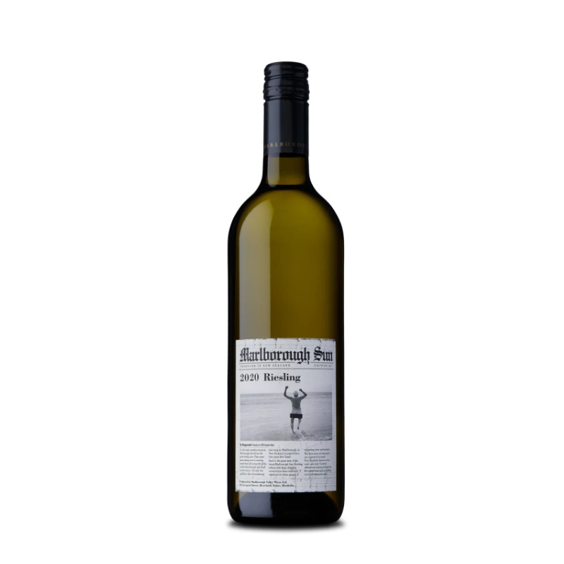 Marlborough Sun Riesling 750ml półwytrawne białe wino z Nowej Zelandii