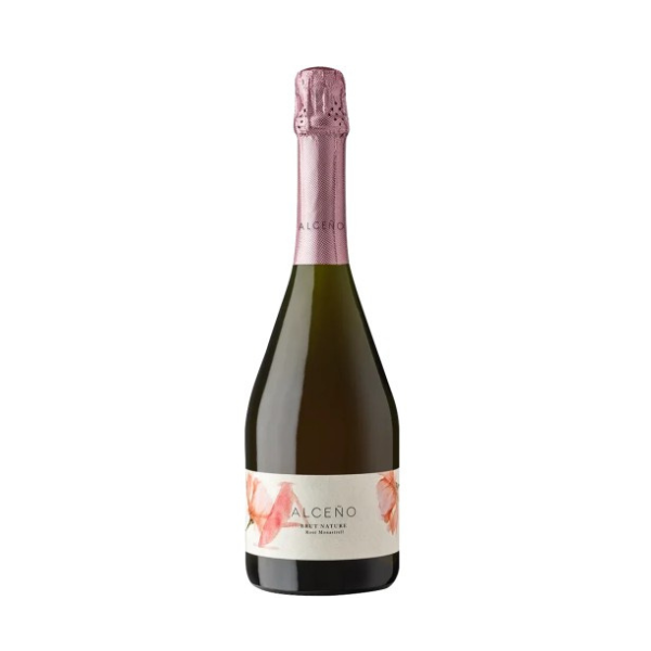 Alceno Brut Nature Rosé Monastrell hiszpańskie różowe wino musujące Brut Nature 750ml