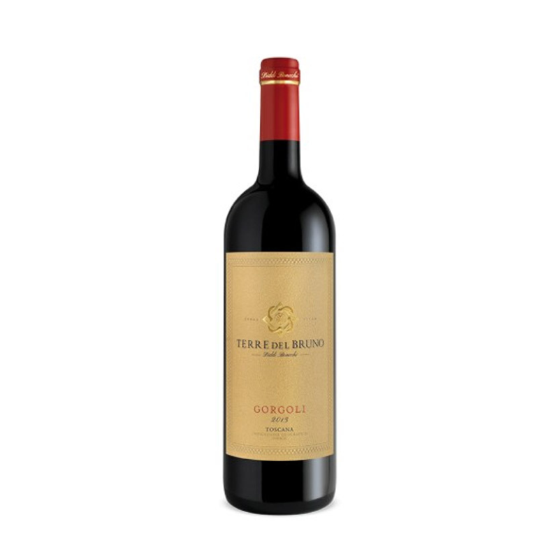 Butelka Gorgoli Terre del Bruno 750 ml – czerwone wino z Toskanii