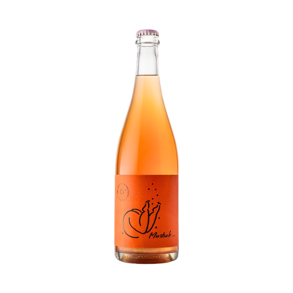 Mushak Pet Nat Brut Nature naturalne portugalskie wino musujące 750ml