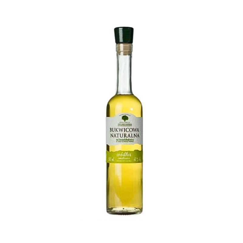 Zielona Natura Bukowicowa 40% 0,5L limitowana polska wódka premium w eleganckiej tubie