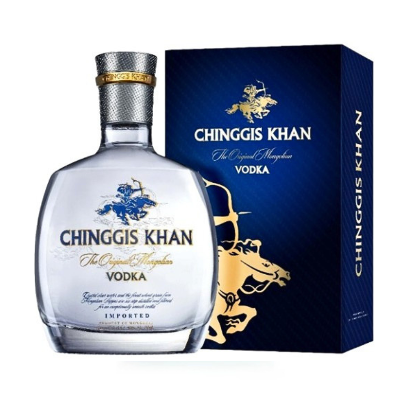 Chinggis Khan Vodka 40% 0,7L mongolska wódka premium