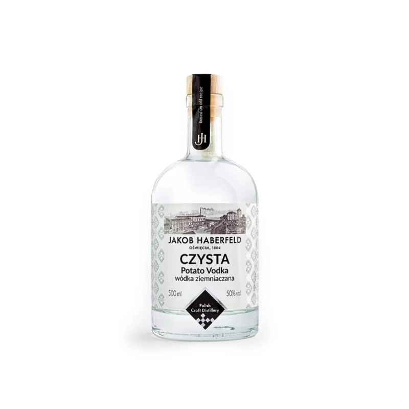 Jakob Haberfeld Czysta 50% – wódka ziemniaczana premium 0,5 l.