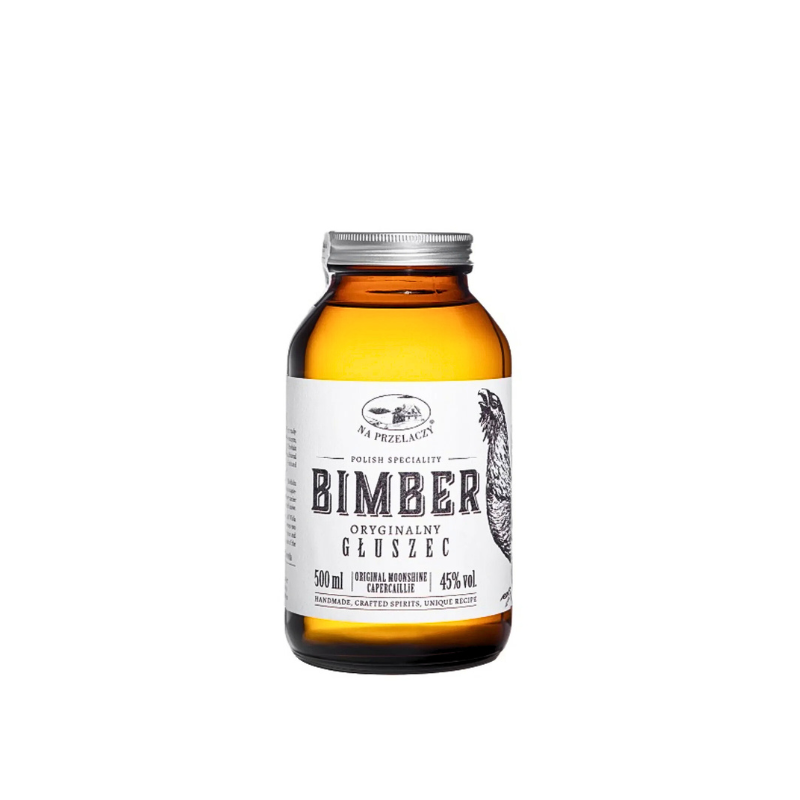Na Przelaczy Bimber Głuszec 0,5 l – wódka smakowa Mundivie.