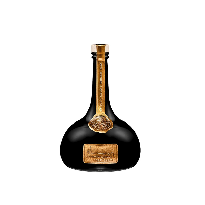 MelRosa Tinktura Różana 0,5 l – naturalna wódka smakowa z różą i miodem.