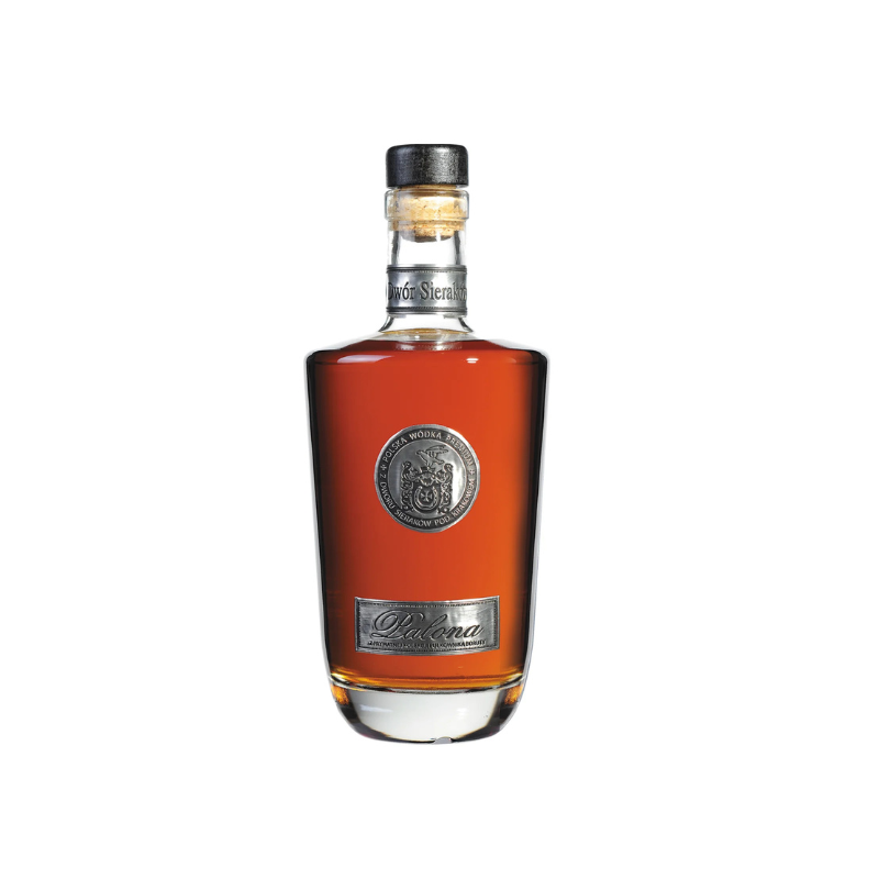 Wódka Palona Pułkownika Boruty 52% 0,7 L w eleganckim boxie – rzemieślnicza przepalanka z karmelową i ziołową nutą.