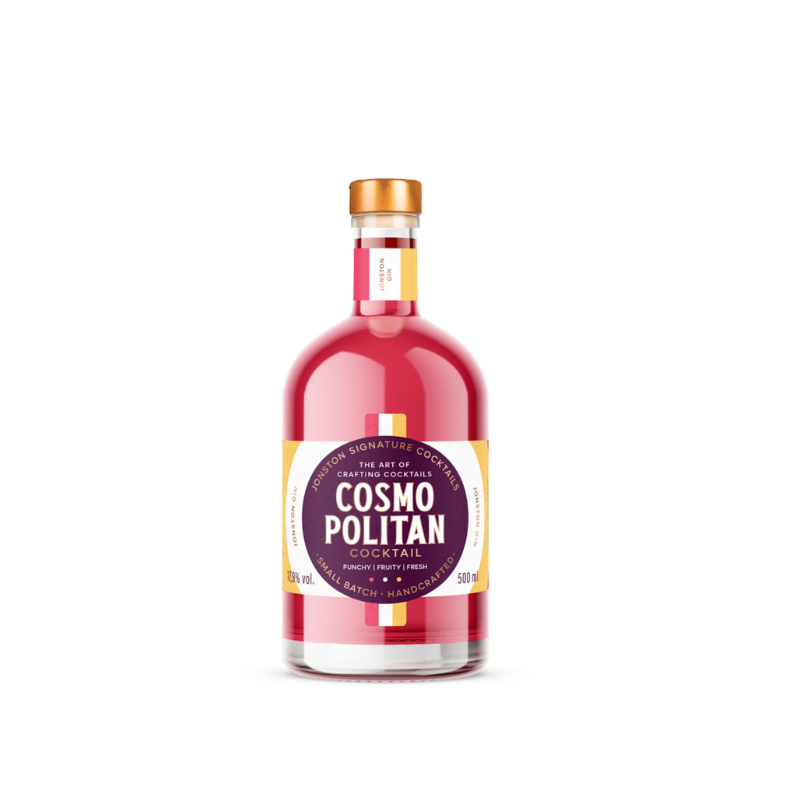 Butelka Cosmopolitan Jonston 20% 0,5 L – gotowy koktajl premium.