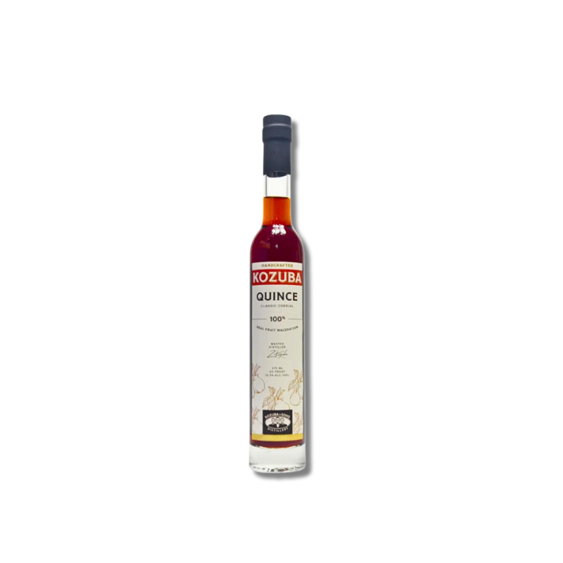 Butelka Kozuba Quince Kordial 32,5% 375 ml – likier pigwowy.